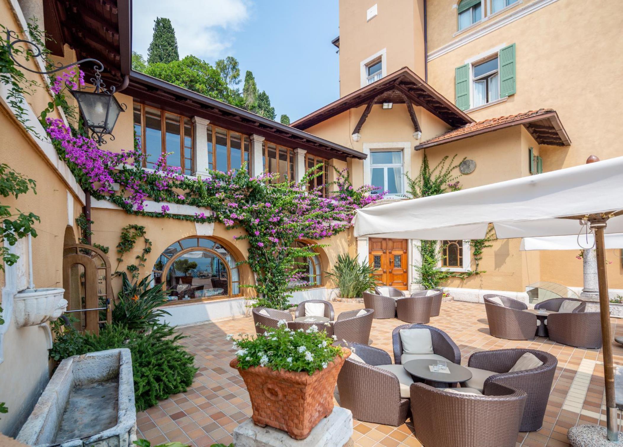 Hotel Villa Del Sogno Gardone Riviera Esterno foto